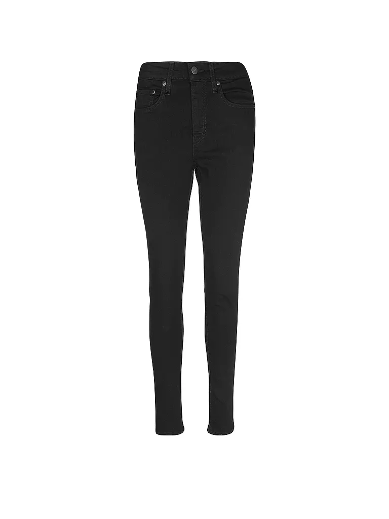 LEVI'S® | Jeans Skinny Fit 721 HIGH RISE SKINNY MIDNIGHT | Nero