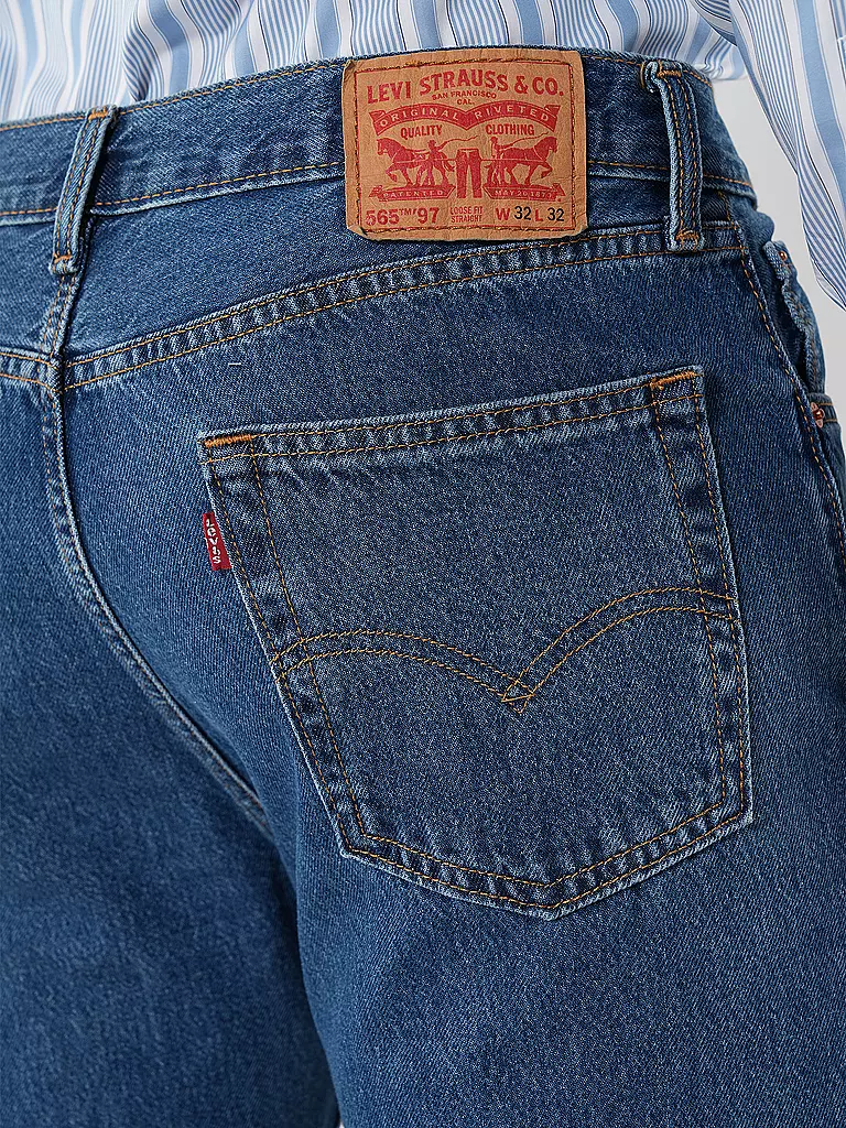 LEVI'S® | Jeans Straight 565 97 LOOSE STRAIGHT PROPS TO | Blu