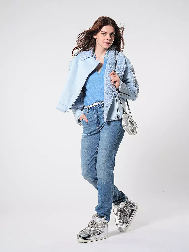 LEVI'S® | Jeans Straight Fit 724 HIGH RISE COOL JO | Blu