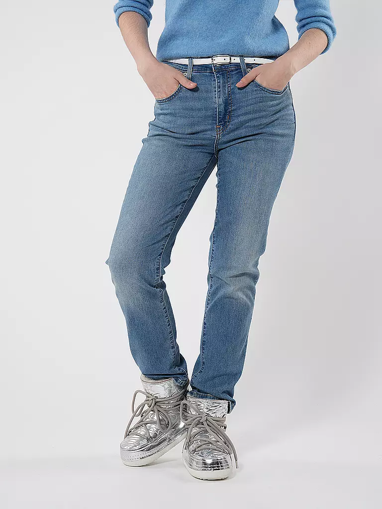 LEVI'S® | Jeans Straight Fit 724 HIGH RISE COOL JO | Blu