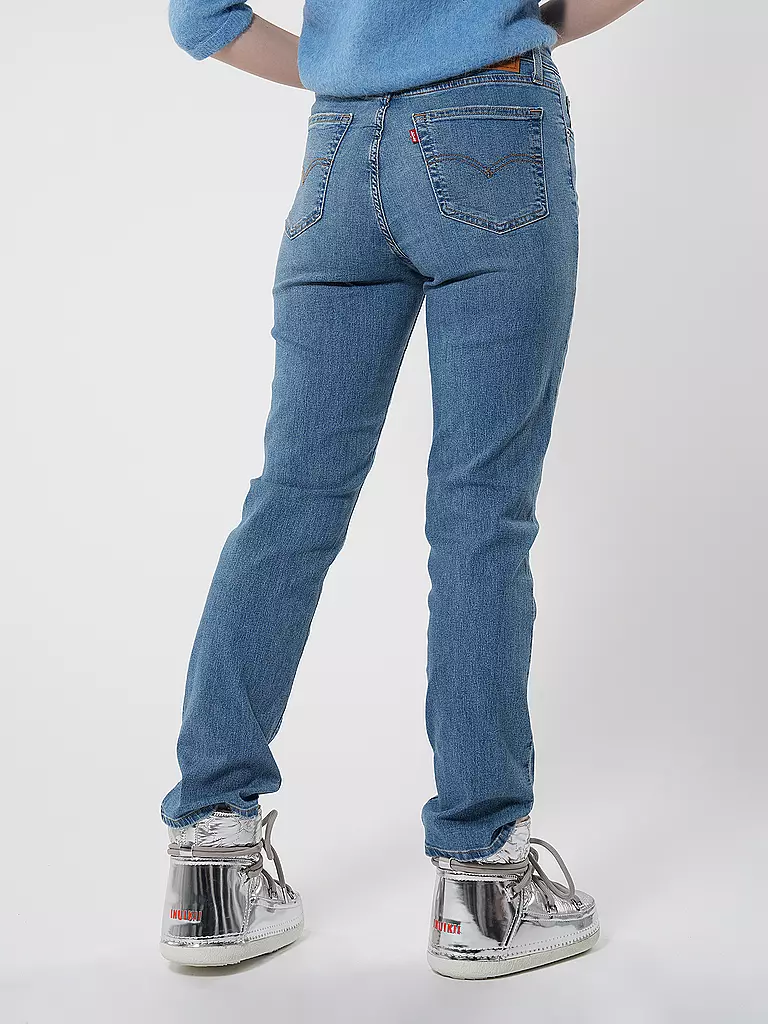 LEVI'S® | Jeans Straight Fit 724 HIGH RISE COOL JO | Blu