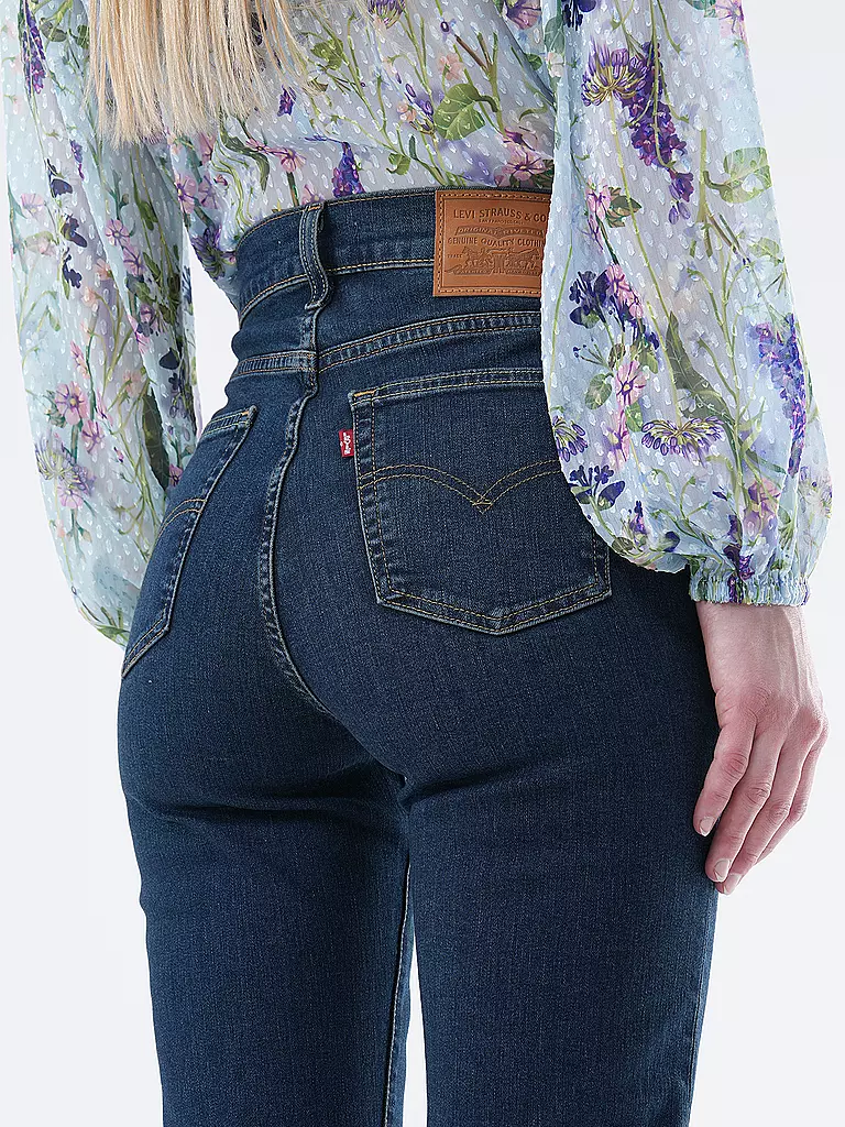 LEVI'S® | Jeans Straight Fit HIGH RISE 724 | Blu scuro