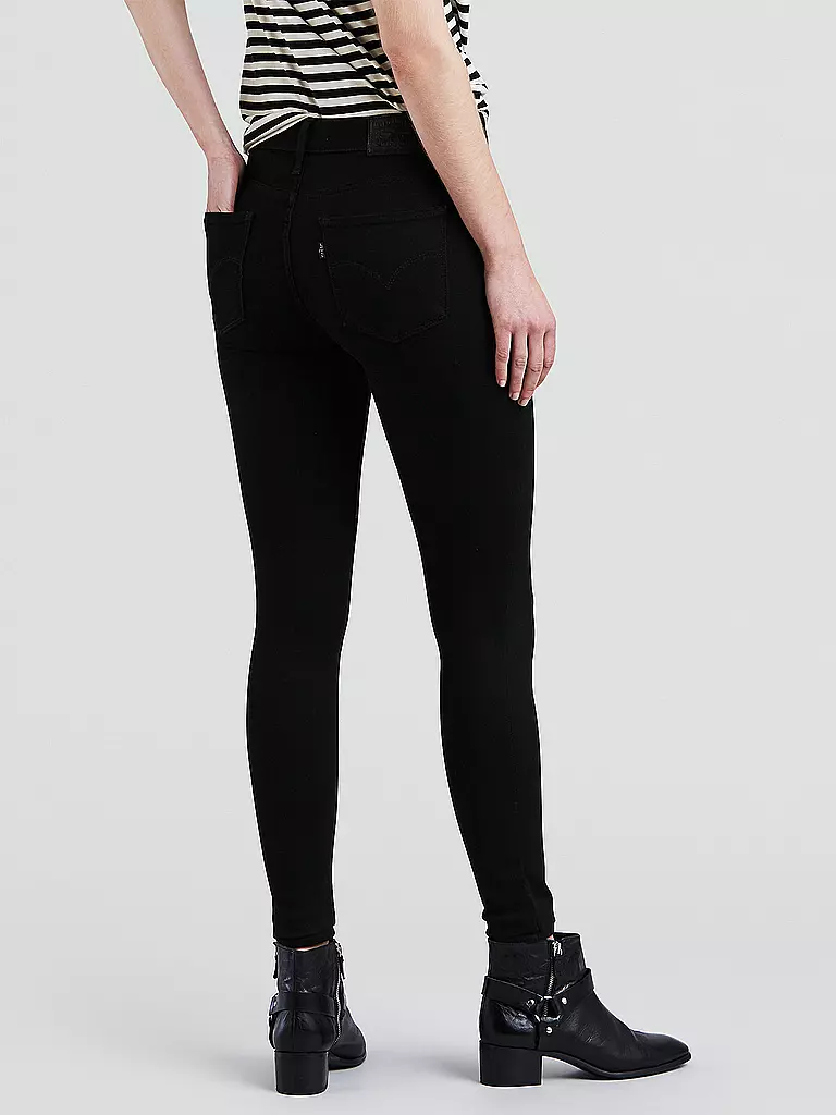 LEVI'S® | Jeans Super-Skinny-Fit a vita alta 720 | Nero