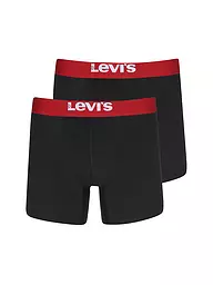 LEVI'S® | Pantaloni confezione da 2 nero/rosso | Nero