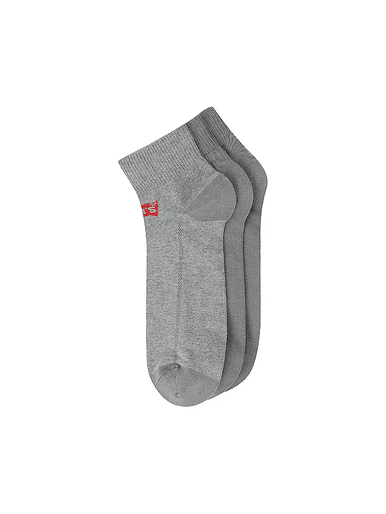 LEVI'S® | Socken 3er Pkg middle grey melange | Grigio chiaro