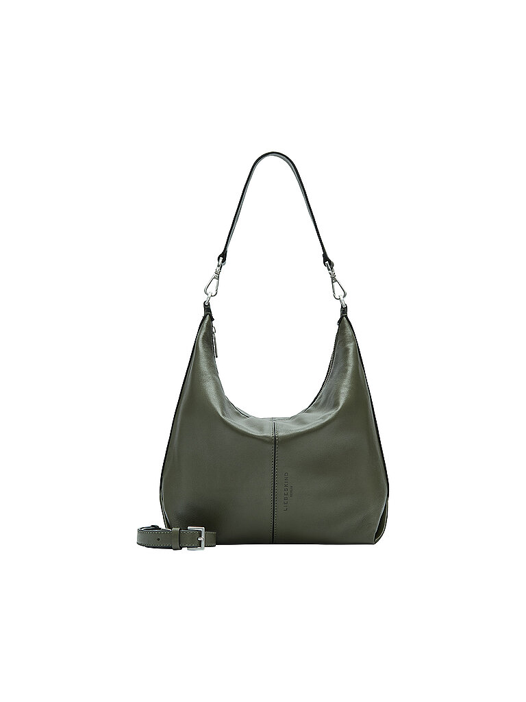Borsa in pelle - Hobo PARIS Medium oliva