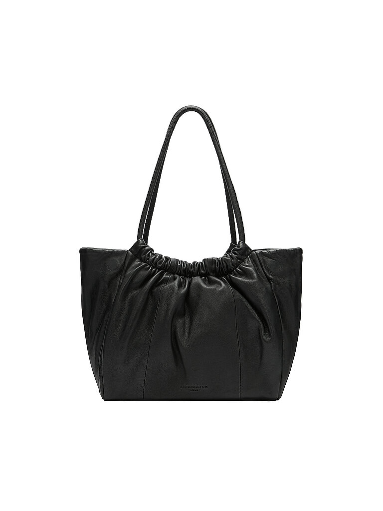 Borsa in pelle - Hobo Bag CLOUD II Medium nero