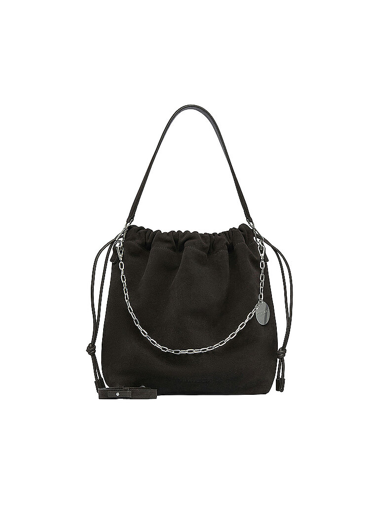 Borsa in pelle - Bucket Bag LYA II Medium marrone