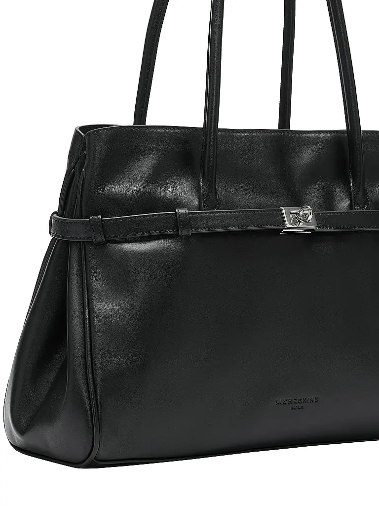 LIEBESKIND BERLIN | Borsa in pelle - Borsa a mano NORI Large | Nero
