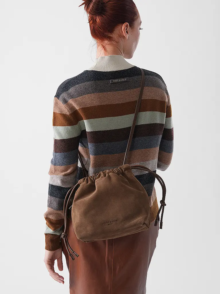 LIEBESKIND BERLIN | Borsa in pelle - Borsa a secchiello | Marrone