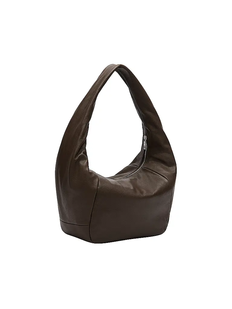 LIEBESKIND BERLIN | Borsa in pelle - Hobo Bag FARRAH Medium | Marrone