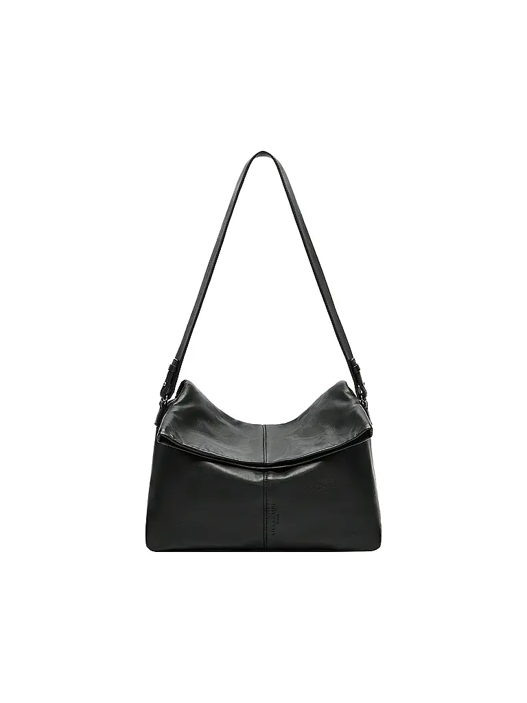 LIEBESKIND BERLIN | Borsa in pelle - Hobo Bag FIONA Medium | Nero