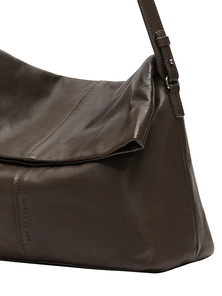 LIEBESKIND BERLIN | Borsa in pelle - Hobo Bag FIONA Medium | Marrone