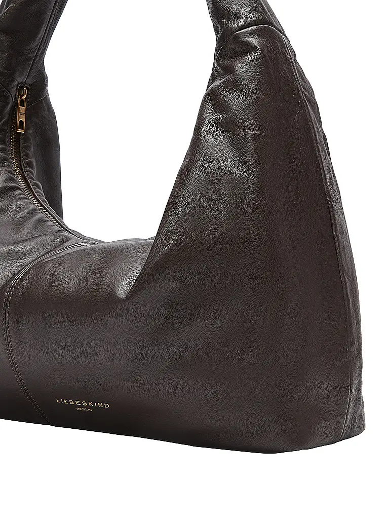 LIEBESKIND BERLIN | Borsa in pelle - Hobo Bag Large | Marrone