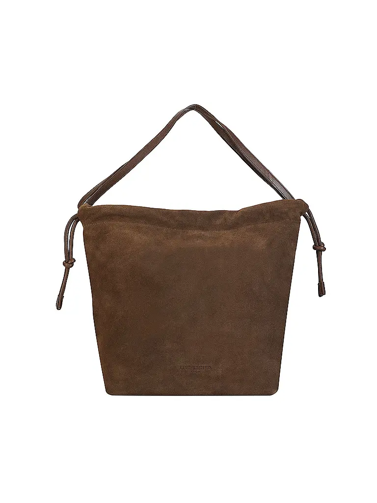 LIEBESKIND BERLIN | Borsa in pelle - Hobo Bag LYA Medium | Marrone