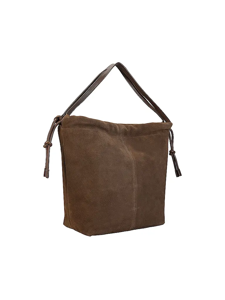 LIEBESKIND BERLIN | Borsa in pelle - Hobo Bag LYA Medium | Marrone