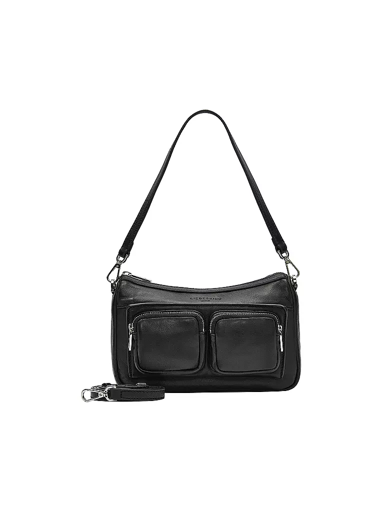 LIEBESKIND BERLIN | Borsa in pelle - Hobo Bag MAIA Small | Nero