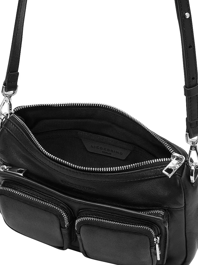 LIEBESKIND BERLIN | Borsa in pelle - Hobo Bag MAIA Small | Nero