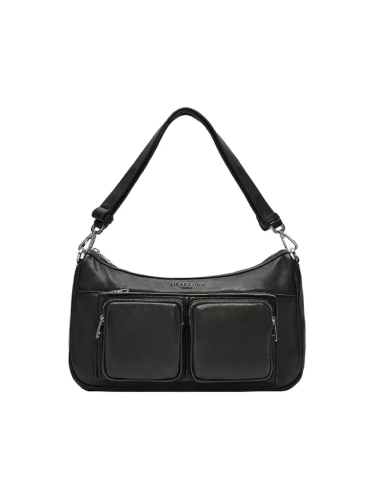LIEBESKIND BERLIN | Borsa in pelle - Hobo Bag MAIA Small | Nero