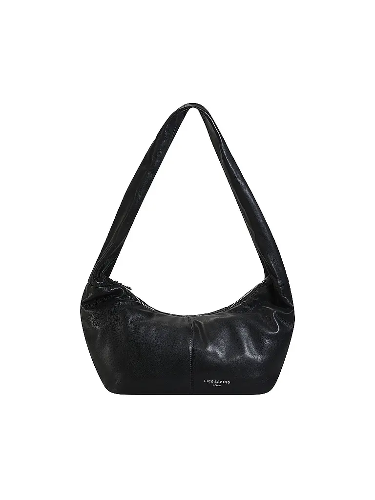 LIEBESKIND BERLIN | Borsa in pelle - Hobo Bag Medium | Nero
