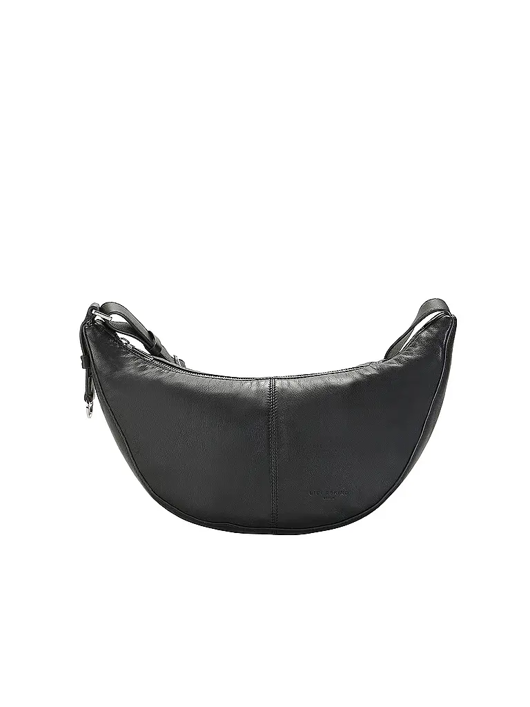 LIEBESKIND BERLIN | Borsa in pelle - Hobo Bag MOON Small | Nero