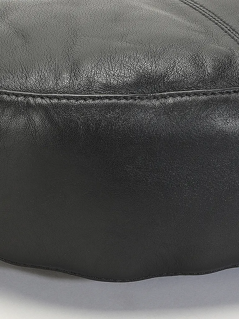 LIEBESKIND BERLIN | Borsa in pelle - Hobo Bag MOON Small | Nero