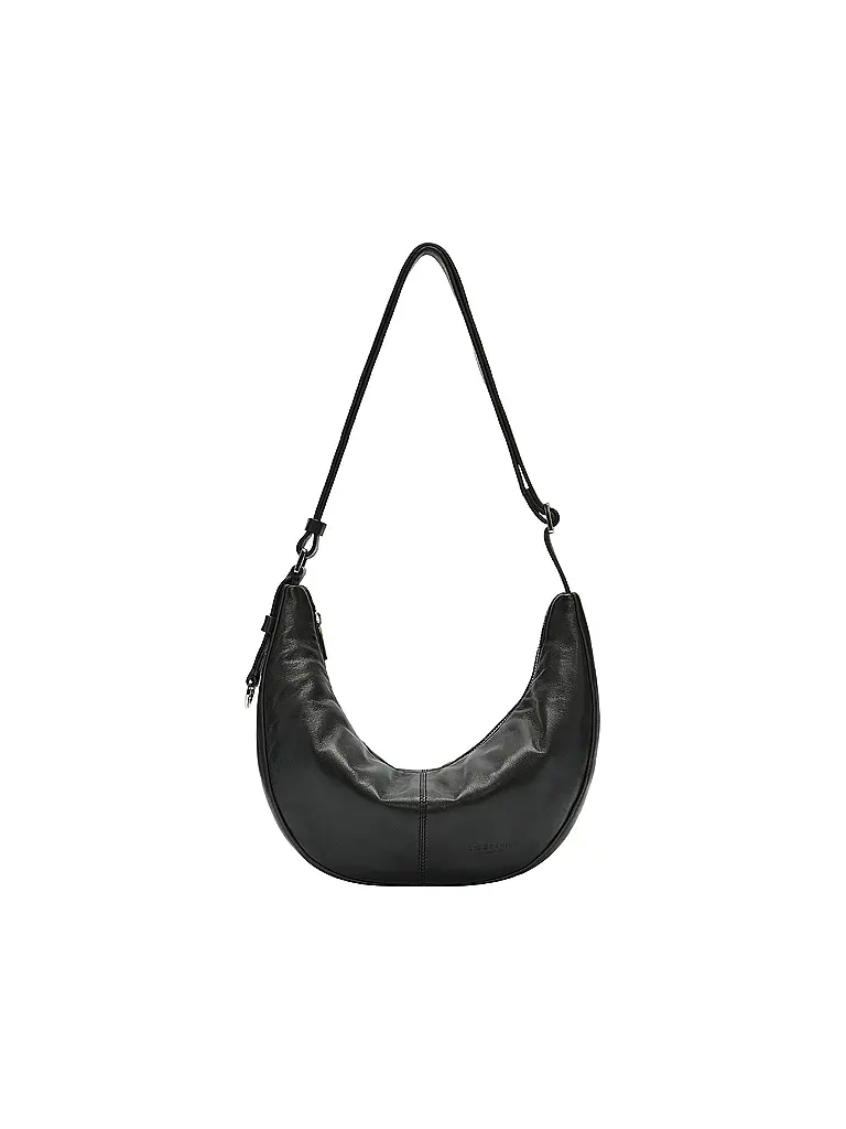 LIEBESKIND BERLIN | Borsa in pelle - Hobo Bag MOON Small | Nero