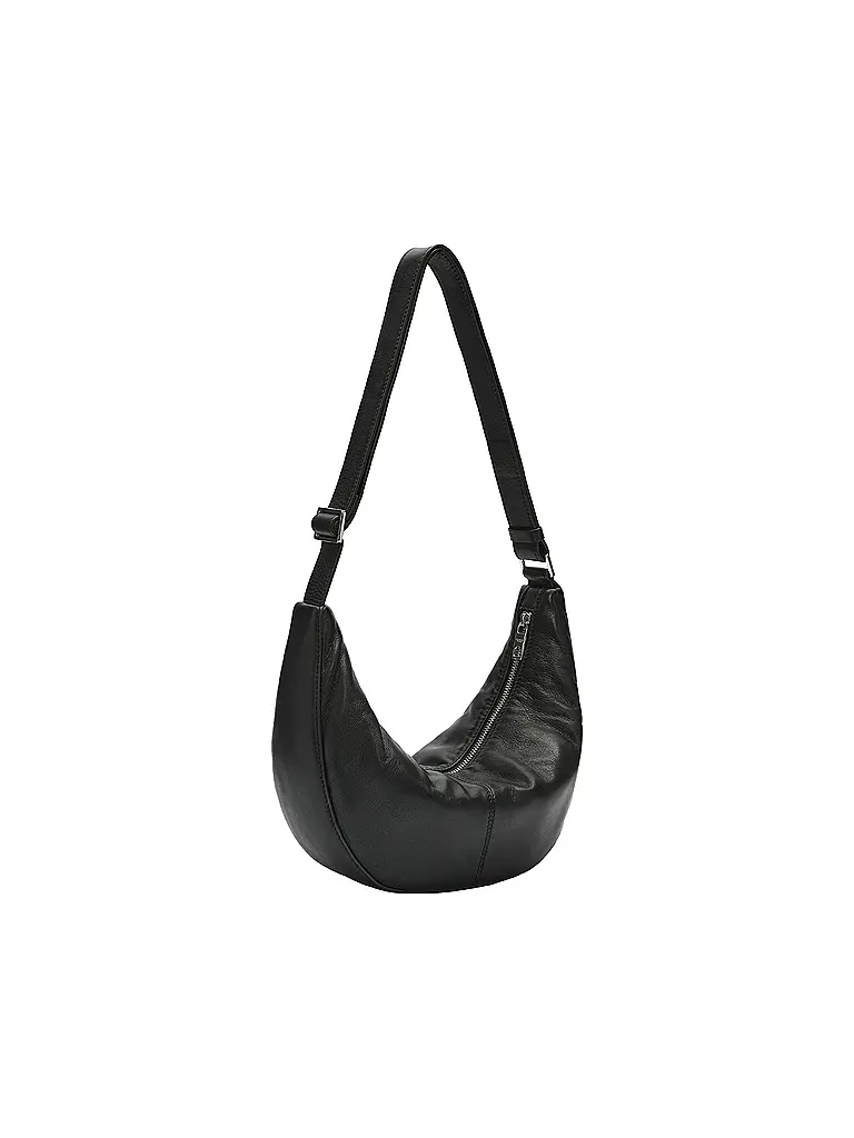 LIEBESKIND BERLIN | Borsa in pelle - Hobo Bag MOON Small | Nero
