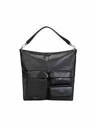 LIEBESKIND BERLIN | Borsa in pelle - Hobo Bag | Nero