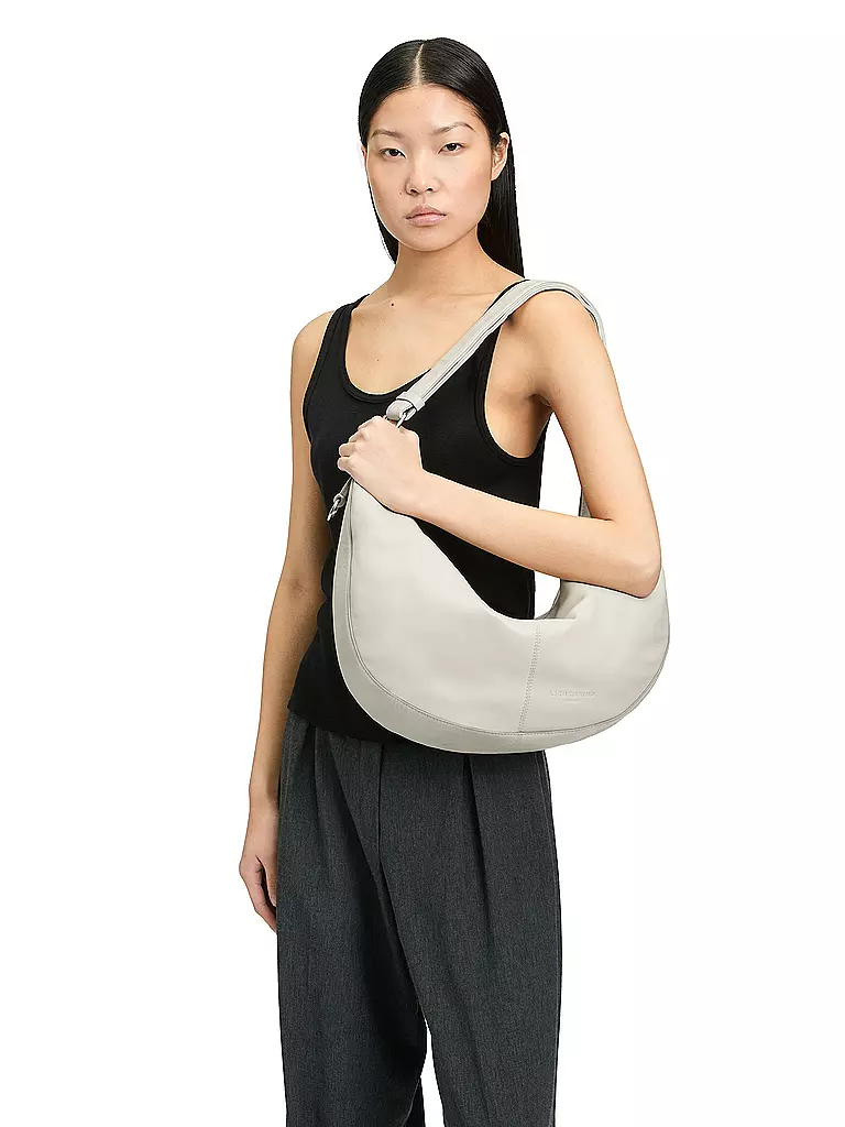 LIEBESKIND BERLIN | Borsa in pelle - Hobo MOON Medium | Crema