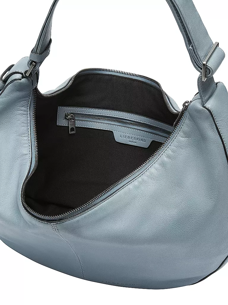 LIEBESKIND BERLIN | Borsa in pelle - Hobo MOON Medium | Blu chiaro