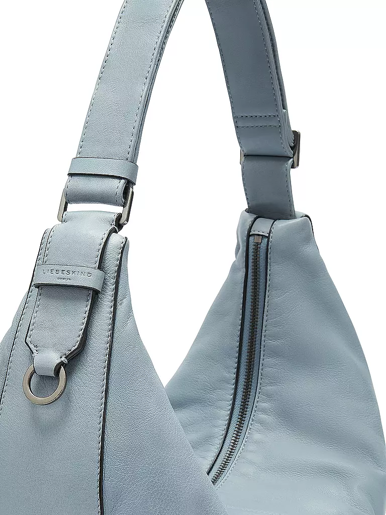 LIEBESKIND BERLIN | Borsa in pelle - Hobo MOON Medium | Blu chiaro