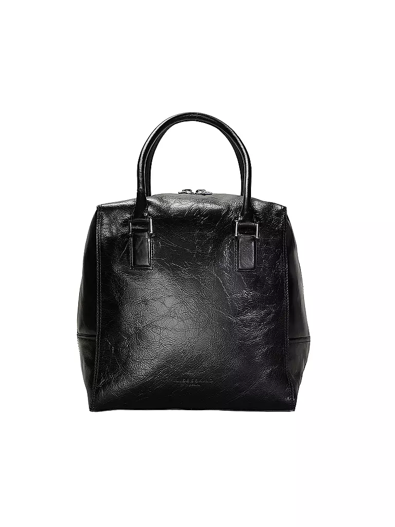 LIEBESKIND BERLIN | Borsa in pelle - Shopper LACK Medium | Nero