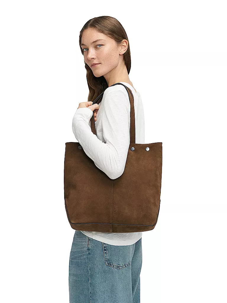 LIEBESKIND BERLIN | Borsa in pelle - Shopper RIVE Large | Marrone