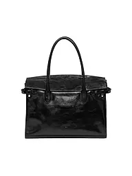 LIEBESKIND BERLIN | Ledertasche - Henkeltasche GLORIA SATCHEL Large | Nero