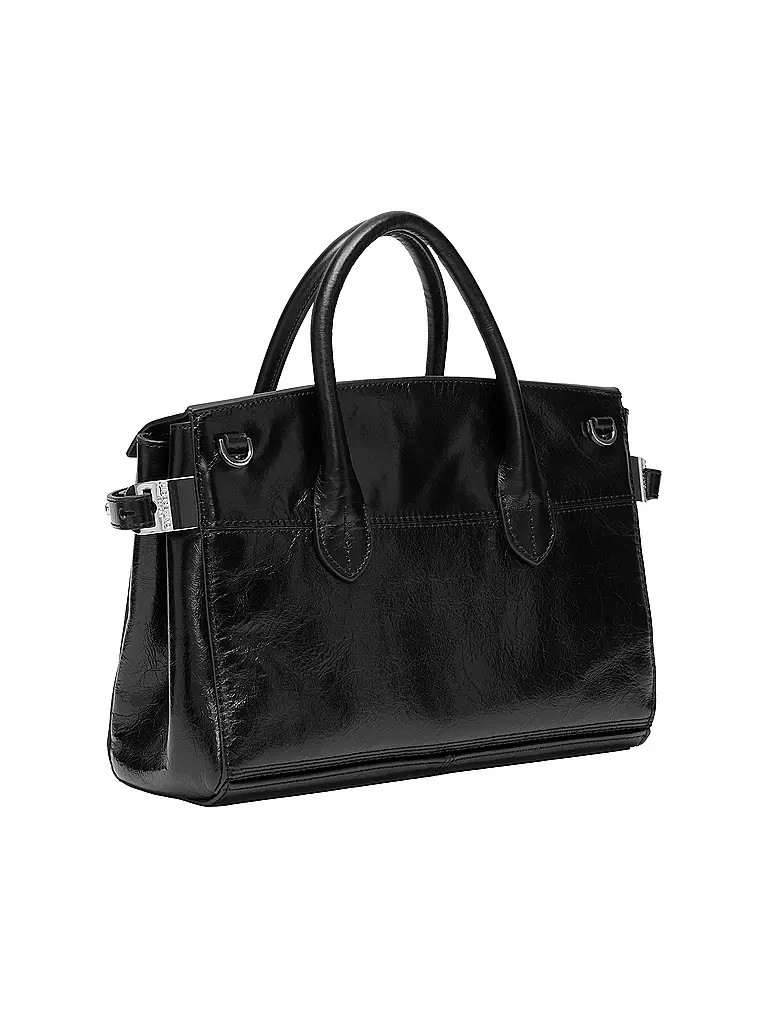 LIEBESKIND BERLIN | Ledertasche - Henkeltasche GLORIA SATCHEL Medium | Nero