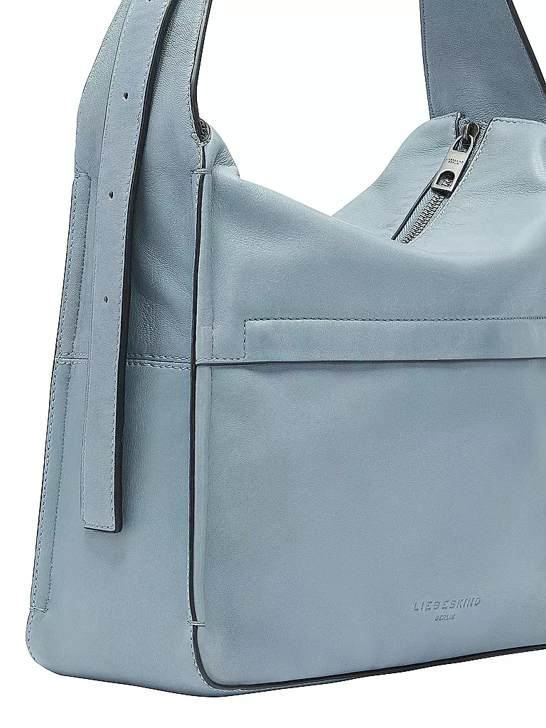 LIEBESKIND BERLIN | Ledertasche - Hobo  | Blu chiaro
