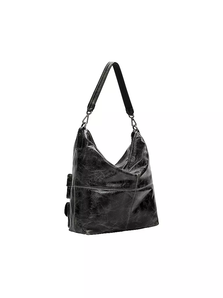 LIEBESKIND BERLIN | Ledertasche - Hobo ARCHIVE LK 204 Medium | Nero