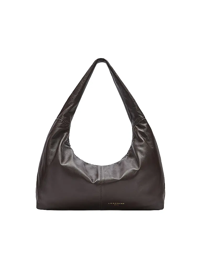 LIEBESKIND BERLIN | Ledertasche - Hobo Bag Large | Marrone