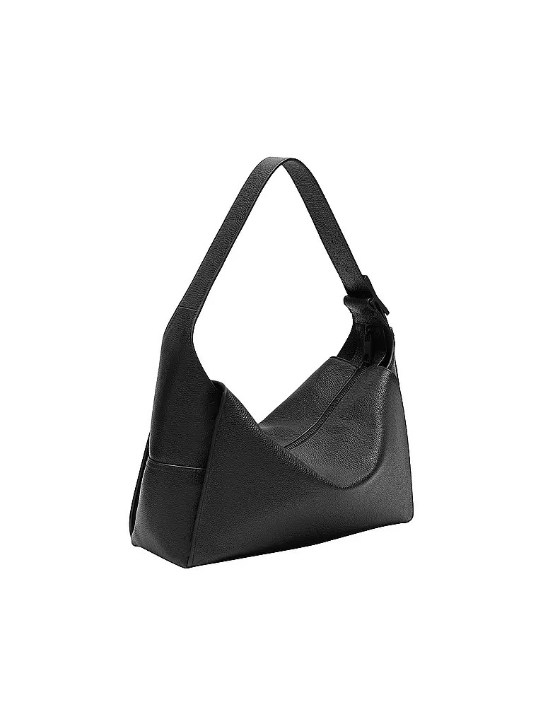 LIEBESKIND BERLIN | Ledertasche - Hobo Bag LOU Medium | Nero
