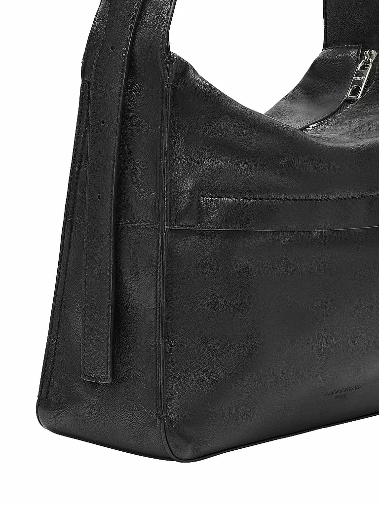 LIEBESKIND BERLIN | Ledertasche - Hobo Bag SKY Medium | Nero
