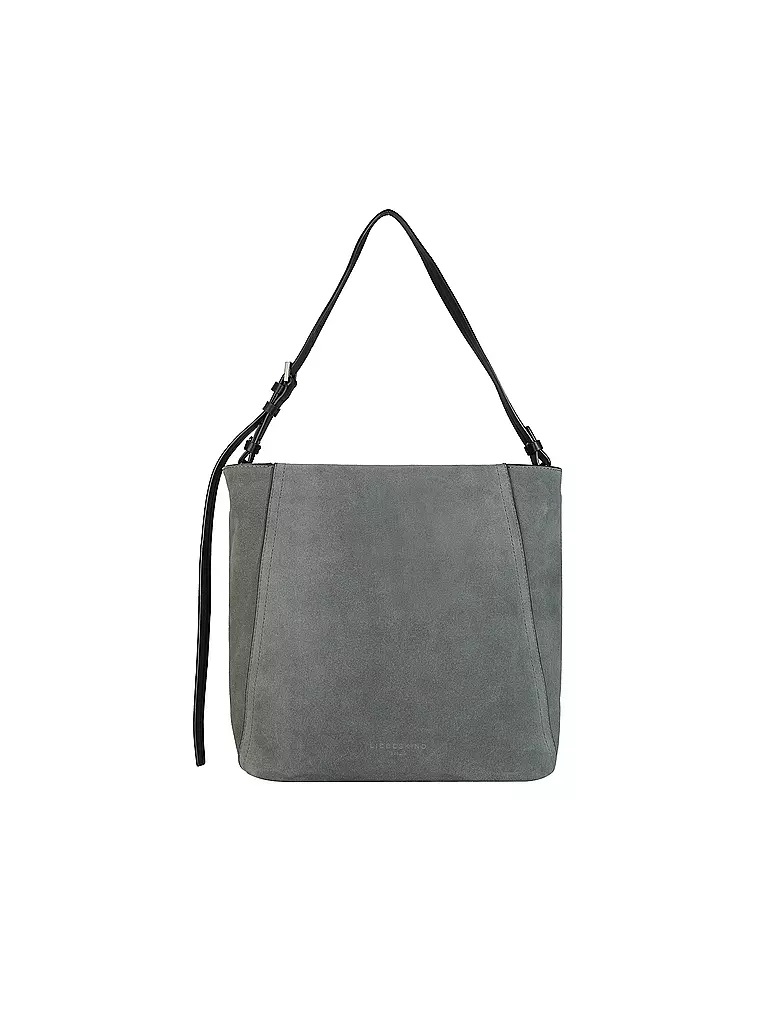 LIEBESKIND BERLIN | Ledertasche - Hobo CHUDY Medium  | Verde scuro