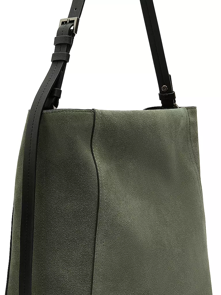 LIEBESKIND BERLIN | Ledertasche - Hobo CHUDY Medium  | Verde scuro