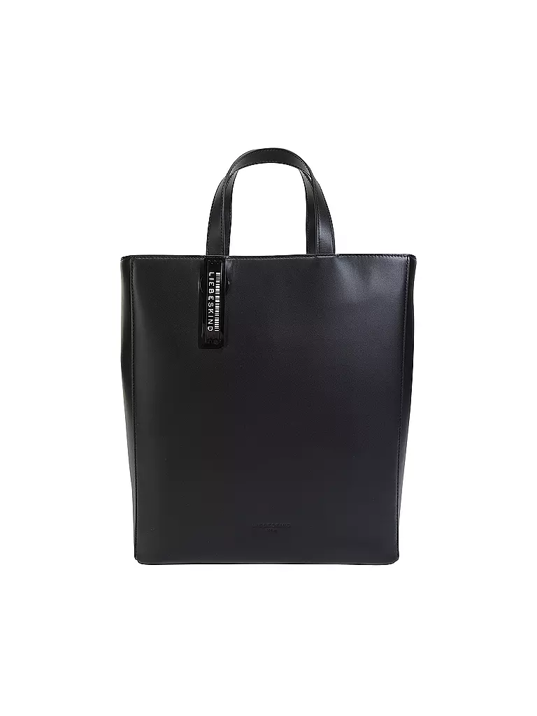 LIEBESKIND BERLIN | Ledertasche - Tote Bag PAPER BAG Medium | Nero