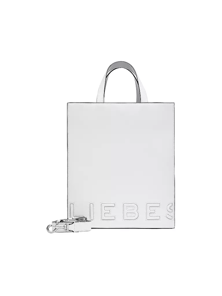 LIEBESKIND BERLIN | Ledertasche - Tote Bag PAPER BAG Medium | Bianco