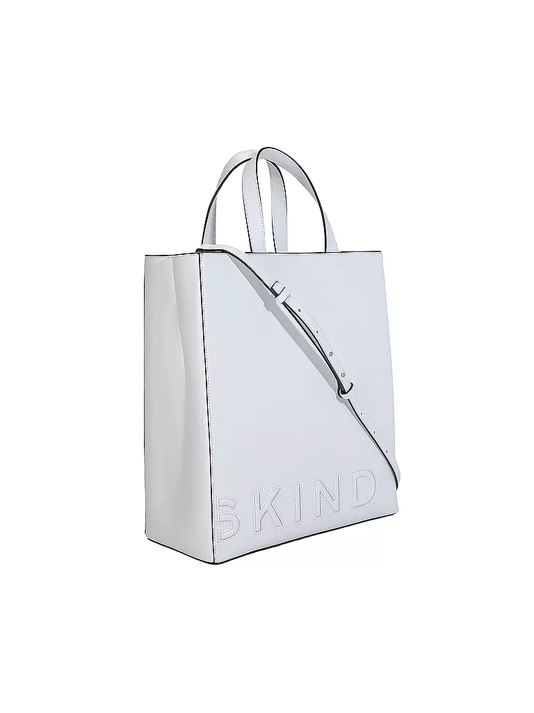 LIEBESKIND BERLIN | Ledertasche - Tote Bag PAPER BAG Medium | Bianco