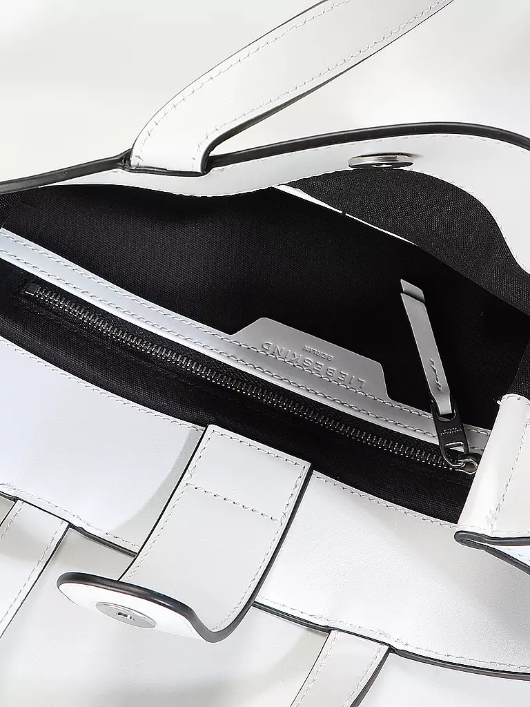 LIEBESKIND BERLIN | Ledertasche - Tote Bag PAPER BAG Medium | Bianco