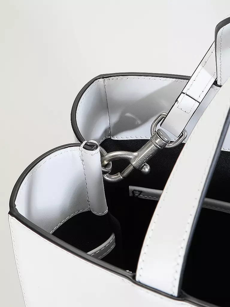 LIEBESKIND BERLIN | Ledertasche - Tote Bag PAPER BAG Medium | Bianco
