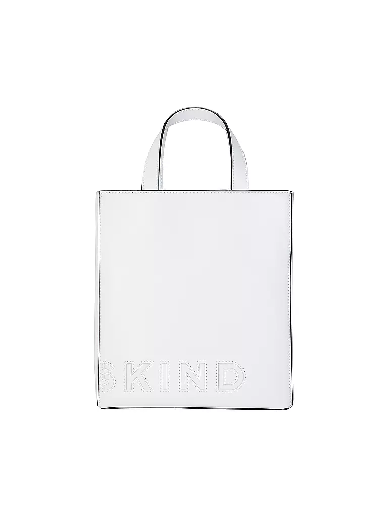 LIEBESKIND BERLIN | Ledertasche - Tote Bag PAPER BAG Small | Bianco