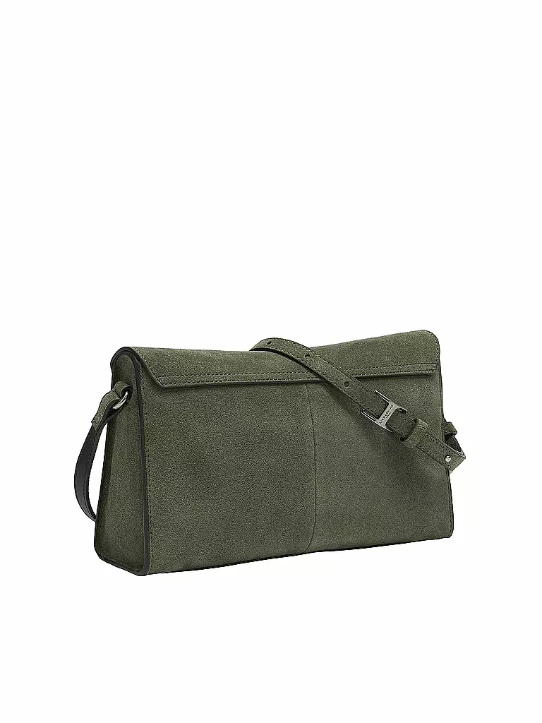 LIEBESKIND BERLIN | Ledertasche - Umhängetasche LORASmall | Verde scuro
